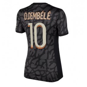 Paris Saint-Germain Ousmane Dembele #10 Tredje Tröja Dam 2023-24 Kortärmad